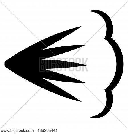 Spray Steam Icon. Aerosol Haze, Scatter Gas Or Deodorant Cloud. Sprinkle Stream Pictograms For Sanit