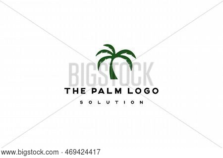 Template Palm Logo Design Project Solution In Vector Graphics