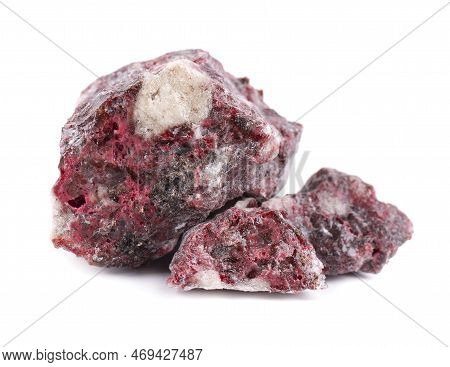 Benzoin Siam Resinoid Isolated On White Background. Mix Of Benzoin And Dammar Resin. Tropical Resins