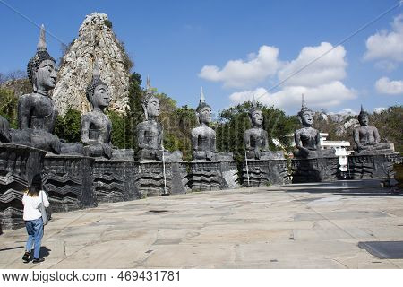 Thai People Women Travelers Travel Visit And Posing Portrait At Prasat Hin Phanom Rung Stone Castle