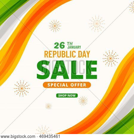 26 Th January Republic Day Sale New Post Design