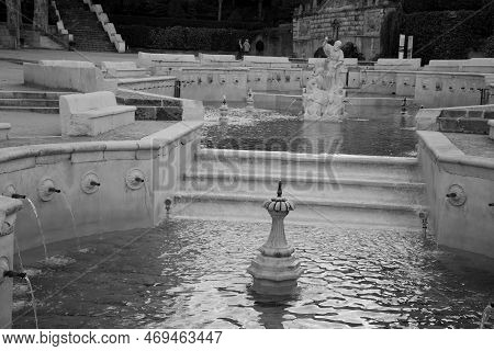 This Is A Public Garden In Priego De Cordoba. There Are Parts Of The Garden That Were Built In The X