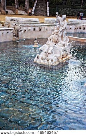 This Is A Public Garden In Priego De Cordoba. There Are Parts Of The Garden That Were Built In The X