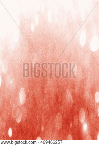 Forzen Red Bokeh Vertical Background, Usable For Social Media, Story, Poster, Banner, Events, Annive