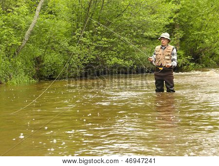 Pesca alla trota Wisconsin