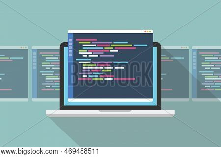Choose Best Programming Language Concept With Illustration Of Various Kind Of Code Script Example - 
