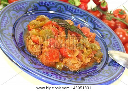갓 요리 Tagine Kefta