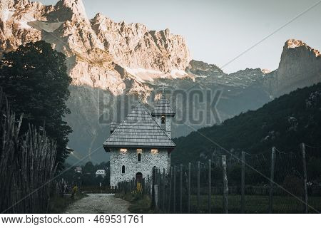 Catholic Church, Thethi Village, Thethi Valley, Albania