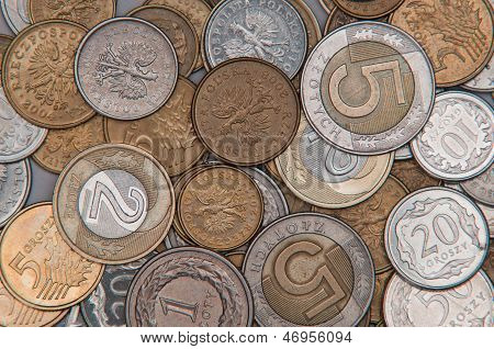 Geld Pln Hintergrund