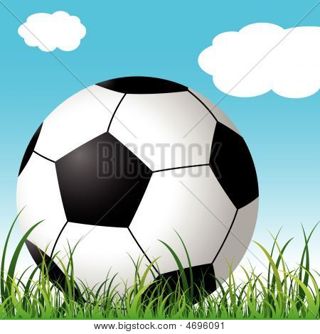 Football sur l'herbe