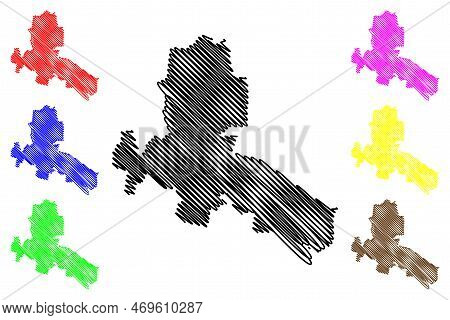 Asientos Municipality (free And Sovereign State Of Aguascalientes, Mexico, United Mexican States) Ma