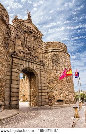 Bisagra Gate, Entrance To The City Of Toledo Through The Old City Walls