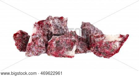 Benzoin Siam Resinoid Isolated On White Background. Mix Of Benzoin And Dammar Resin. Tropical Resins