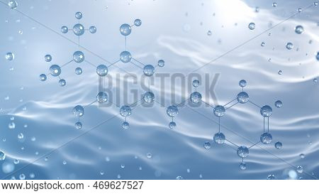 Tapinarof Molecular Structure, 3d Model Molecule, Benvitimod, Structural Chemical Formula View From 