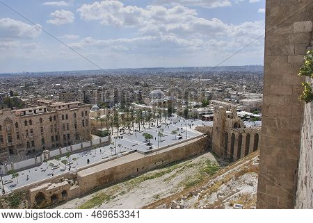 Citadel Of Aleppo Prior To The Syrian War Against Is