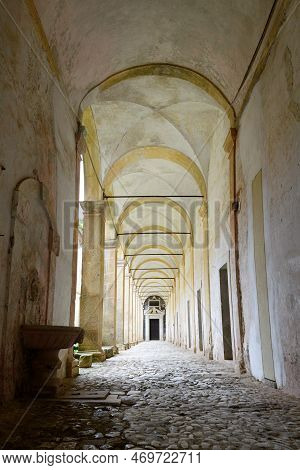 Outside Gallery Of The Certosa Di Padula Well Known As Padula Charterhouse Is A Monastery In The Pro