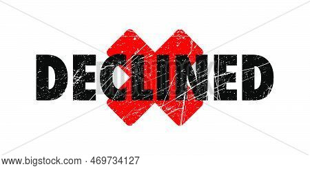 Fireproof Rubber Stamp Vector Illustration Graphic Design