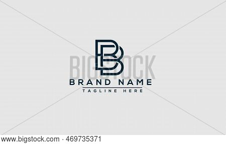 Bb Logo Design Template Vector Graphic Branding Element.