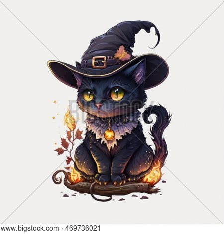 Attractive And Colorful Cat Design / Cat Meme #1
