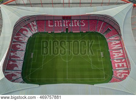 Lisbon, Portugal - October 22, 2022: Estadio Do Sport Lisboa E Benfica. Multi-purpose Stadium Locate