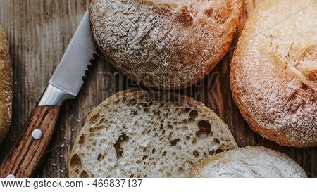 A Image Of Freshly Baked Organic Buns