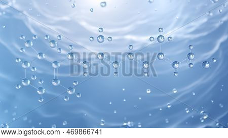Vitamin A1 Molecular Structure, 3d Model Molecule, Retinol, Structural Chemical Formula View From A 