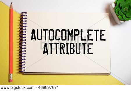 Autocomplete Attribute Inscription Inside Web Browser On Notepad