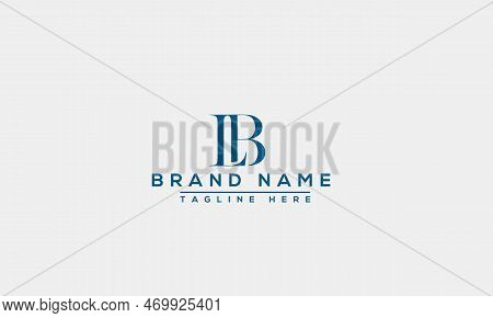 Lb Logo Design Template Vector Graphic Branding Element.