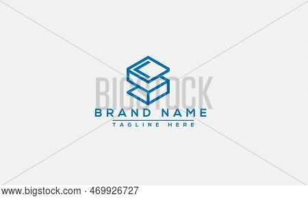 Sl Logo Design Template Vector Graphic Branding Element.