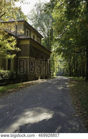 Autumn In The Monza Park, Italy