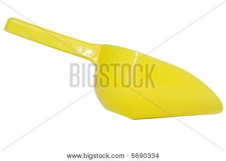 Dustpan yellow color