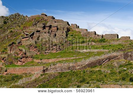 Peru, Sacred Valley, Pisaq Inca Ruins