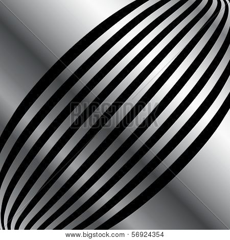 High grade metal wave background