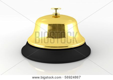 Golden Reception Bell