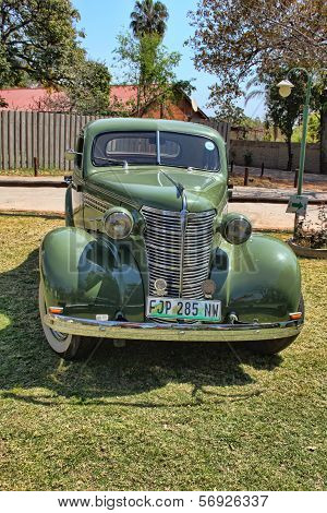 1936 Ford Two-door Coupe With Rumble Seat Front View