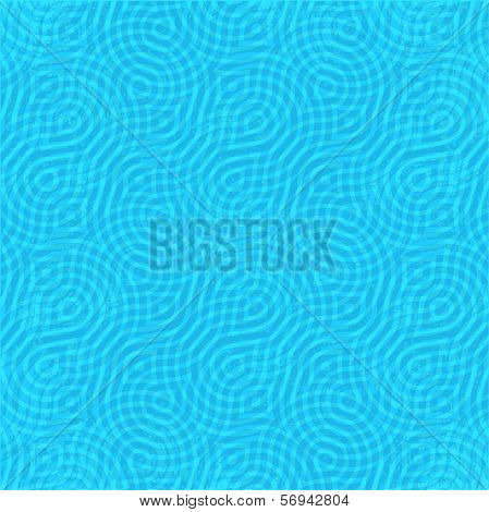 seamless pattern with meandering lines
