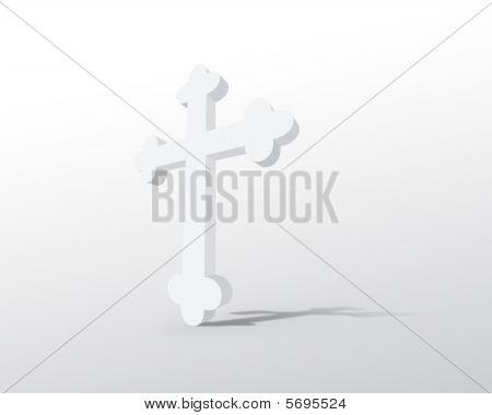 화이트 크로스 오른쪽 서