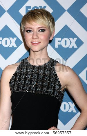 LOS ANGELES - JAN 13:  Valorie Curry at the FOX TCA Winter 2014 Party at Langham Huntington Hotel on January 13, 2014 in Pasadena, CA