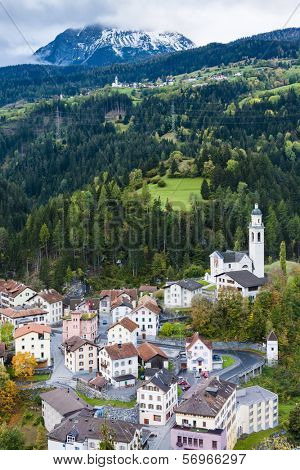 Tiefencastel, canton Graubunden, Switzerland