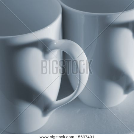 Tazza di caffè cuori