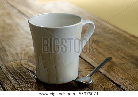 Empty coffee mug