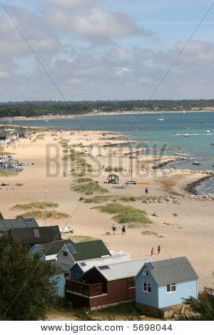 Hengistbury Head e praia