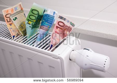Heating Thermostat With Money
