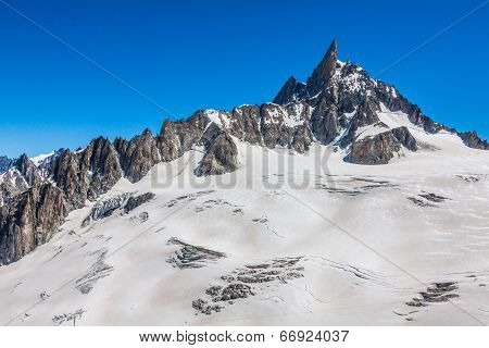 Mont Blanc Massif,in The Chamonix Mont Blanc