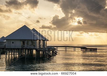 Landscape At Sunset