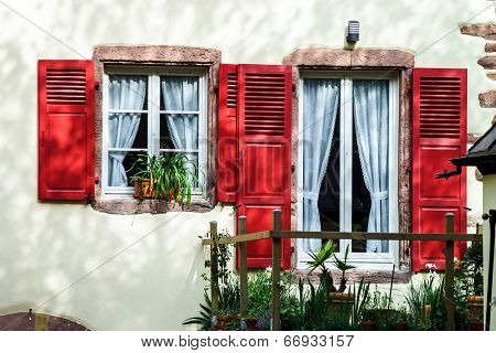 Renovated Windows In Village House