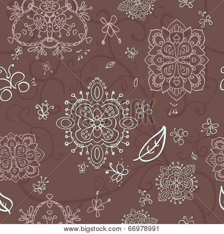contrasty doodle pattern