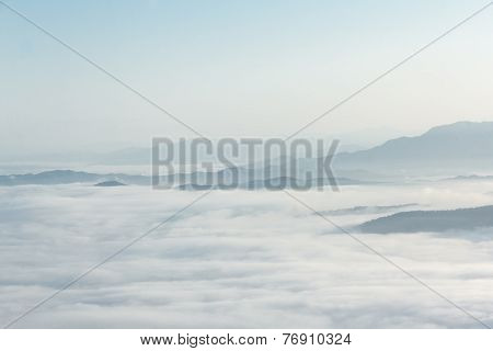 Fog On Mountain