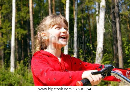 Girl Riding Bike