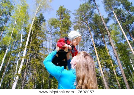 Love of mum to the son